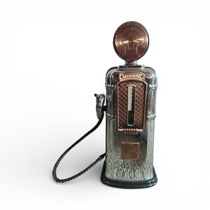 Godinger Vintage Gas Pump Liquor Dispenser Retro Bar & Home Decor Old School